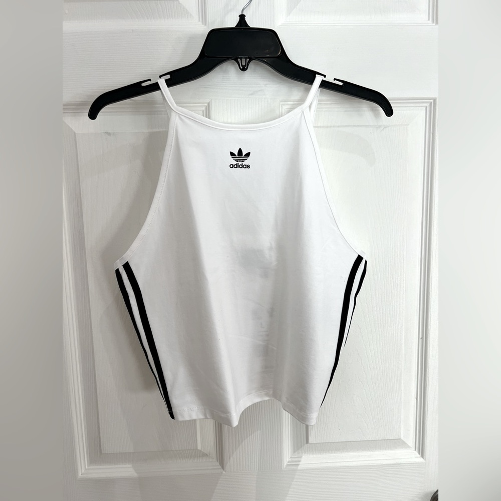 Brand New Adidas Original  white tank size; Large
